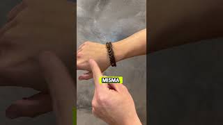 Pulsera Ojo de tigre marrón hecha con piedras de 8 mm energía creatividad y confianza [upl. by Ahseyt]