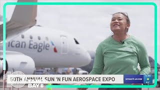 50th annual Sun n Fun Aerospace Expo showcases planes with stories to tell [upl. by Lydie523]