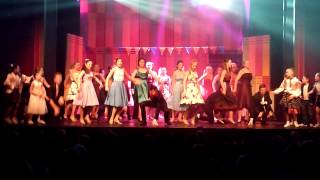 Shakin at the High School Hop from Grease the Musical by Stage Theatre Society 2013 [upl. by Aisatal]