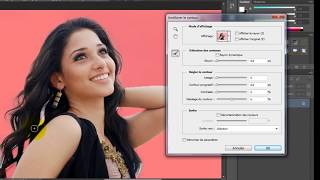 Tuto comment changer larriere plan sur une image avec PHOTOSHOP CS6 [upl. by Crowley624]