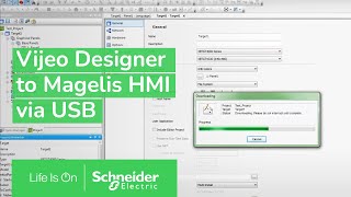 Transferring Vijeo Designer File System via Magelis HMI USB Port  Schneider Electric Support [upl. by Ivo]