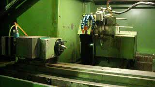 19508 Overbeck CNC Rundschleifmaschine Video [upl. by Sirtaeb]