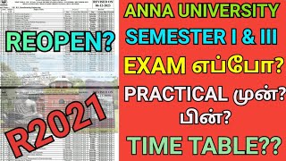 Anna University NovDec 2023 Semester Exam Dates 😉 Engineering Semester Exam Details✍️ Sem I amp III [upl. by Tsnre485]