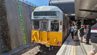 Transport heritage expo 2023 A ride on Suburban set S28 to Leppington then back to Central [upl. by Hamfurd893]