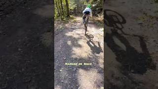 Manuals im Wald MTB wheelies rap Manual [upl. by Eem]