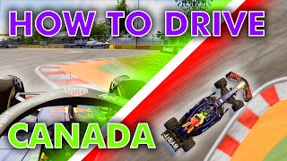 F1 23  How To Drive Canada  SETUP [upl. by Kaiulani]