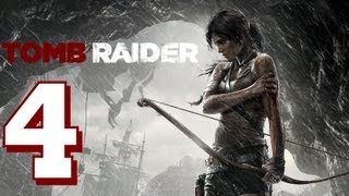 Прохождение Tomb Raider на Русском 2013  Часть 4 Логово [upl. by Quickman]