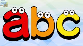 El abecedario para niños Letras de la A a la Z Video del ABC de Peques Aprenden Jugando [upl. by Trilbi]