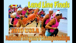 2019 USLA National Lifeguard Championships  Landline Finals [upl. by Bard163]