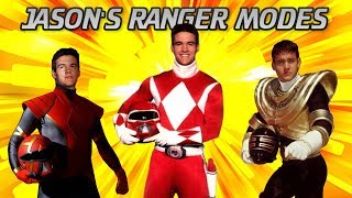 Jasons POWER RANGER Forms Austin St John Mighty Morphin Zeo Omega Beast Morphers Update [upl. by Drye646]