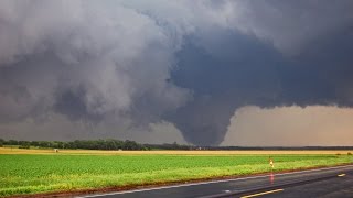 Stanton tornado and Pilger twin tornadoes 61614 [upl. by Ecerehs]