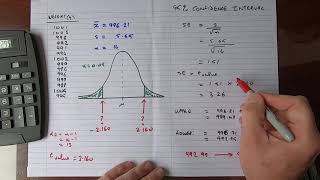 How ToCalculate the Confidence Interval for a Sample [upl. by Arak114]