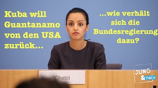 Kuba will Guantanamo von den USA zurück  Unterstützt das die Bundesregierung [upl. by Elianora]