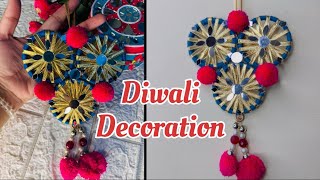 Easy and Unique Diwali Decoration Ideas at Home  Diwali Decoration [upl. by Ynnob939]