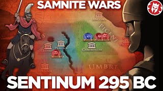 Sentinum 295 BC  RomanSamnite Wars DOCUMENTARY [upl. by Ayatnahs]