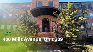 Discover the Perfect Rental 400 Mills Ave Unit 309 in Greenville [upl. by Clardy]