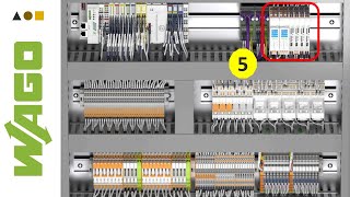 Armoire dautomatisme 4  Wago  Identifier les organes [upl. by Linnie]