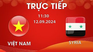 🔴VIỆT NAM  SYRIA  U23 CHÂU Á  TRẬN ĐẤU MANG TÍNH CHẤT QUYẾT ĐỊNH GIÀNH TẤM VÉ ĐI TIẾP [upl. by Esilec]