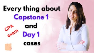 CPA Exam  Capstone 1 VS Day 1 cases cpa planning studywithme core1 capstone [upl. by Hulbert]