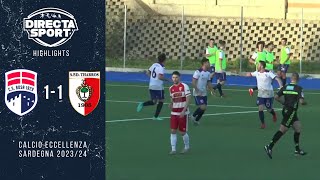 Calcio Eccellenza  CS Bosa CalcioSPD Tharros 11 Highlights [upl. by Willard]