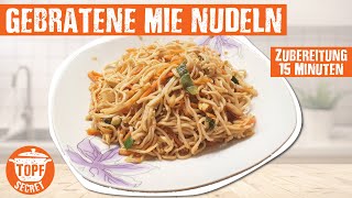 Gebratene Mie Nudeln mit Hähnchen [upl. by Medin197]