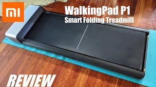 REVIEW WalkingPad P1 Folding Treadmill  Worth It Smart App Tracking AI Auto Speed Control [upl. by Auqinehs]