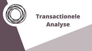 Transactionele analyse [upl. by Mather903]