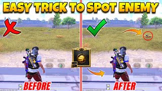 New Trick To Spot Enemies Easily😱 Secret Graphics Settings 🔥PUBG MOBILE  BGMI Tips and Tricks✅❌ [upl. by Airbmat]