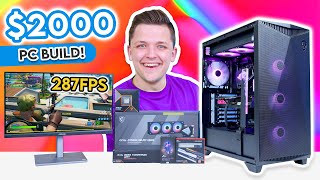 Best 2000 Gaming PC Build 2024 🚀 Full Build Guide ft RTX 4070 Ti SUPER [upl. by Enoved]