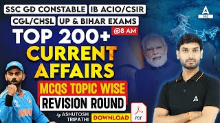 Top 200 Current Affairs 2024  Current Affairs by Ashutosh Tripathi [upl. by Marden]