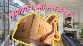 J’AI ACHETÉ MON PREMIER APPARTEMENT PARISIEN storytime présentation interview [upl. by Richardo]