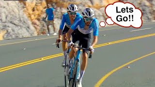 I Have Never Seen a Mountain Sprint Leadout Like THIS  UAE Tour 2024 Stage 3 [upl. by Aileahcim610]