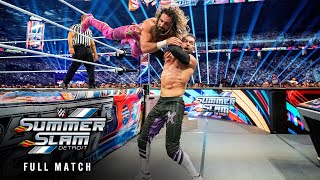 FULL MATCH Seth quotFreakinquot Rollins vs Finn Bálor — World Heavyweight Title Match SummerSlam 2023 [upl. by Shandy408]