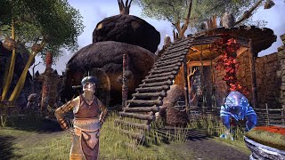 ESO Housing Adobo Cribs My quotHumblemudquot house [upl. by Roskes912]