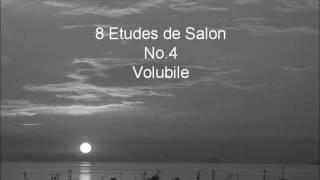 8 Etudes de Salon No4 Volubile FDonjon [upl. by Ulrika]