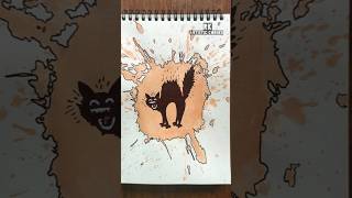 Which Animal Do You See👀 shorts painting colorsplash animal art easypainting viralvideo [upl. by Lahtnero]