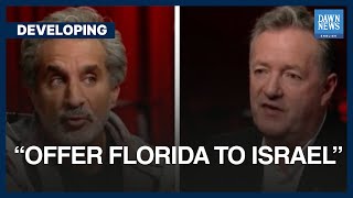 Why Not Offer Florida To Israelis For Settlement Bassem On Piers Morgan Show  Dawn News English [upl. by Umont]