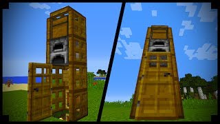 Minecraft  Comment faire la maison la plus compacte possible 1x1 [upl. by Paget204]