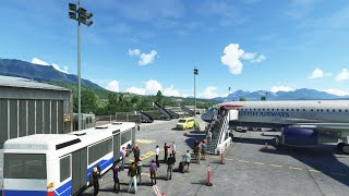 LFLB  ChambéryAix les Bains pour Microsoft Flight Simulator MSFS [upl. by Nezah859]