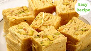 HALDIRAM WALI SOAN PAPDI RECIPE सबसे आसान  Patisa Recipe  Indian Sweets  Cook with Bir [upl. by Nohs444]