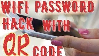 How To Hack WiFi Password With QR Code Android Device Full [upl. by Rozalie]