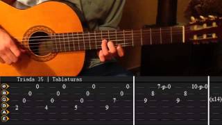 Como tocar Hotel California unplugged Tutorial Completo Tabs  Triada35 [upl. by Anailuig]