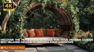 Perfect Garden Swing Jhula for Modern Landscapes  Find Your Zen [upl. by Ainessej]