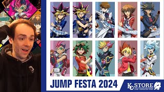 Jump Festa 24 LIVE COVERAGE YuGiOh 9 IS HERE [upl. by Dirtsa]