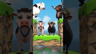 Money Vs Knowledge Help Cartoon Cow vs Big Bull What Do you ChooseShorts Cartoon Viral funny [upl. by Nossaj]