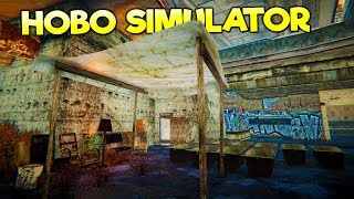 BUILDING THE ULTIMATE HOBO SHANTY TOWN BASE PREPARING FOR WINTER  Hobo Tough Life Gameplay Part 3 [upl. by Marcy]