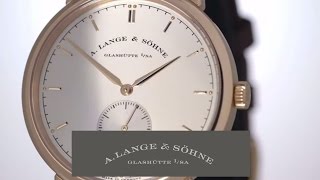 SAXONIA – A Lange amp Söhne [upl. by Yehudi730]