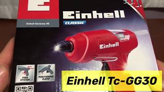 Einhell TCGG 30 Silikon Mum Tabancası İnceleme Einhell [upl. by Isaak]