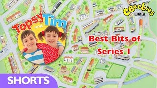 CBeebies Topsy and Tim  Best Bits of Series 1 [upl. by Aisorbma]