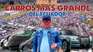 ENORME PLAZA DE CARROS EN AMBATO 🇪🇨 CON PRECIOS DE LOCURA😲I GEO LEMAI [upl. by Goddord]